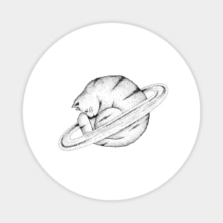 Cat Saturn (Caturn) Magnet